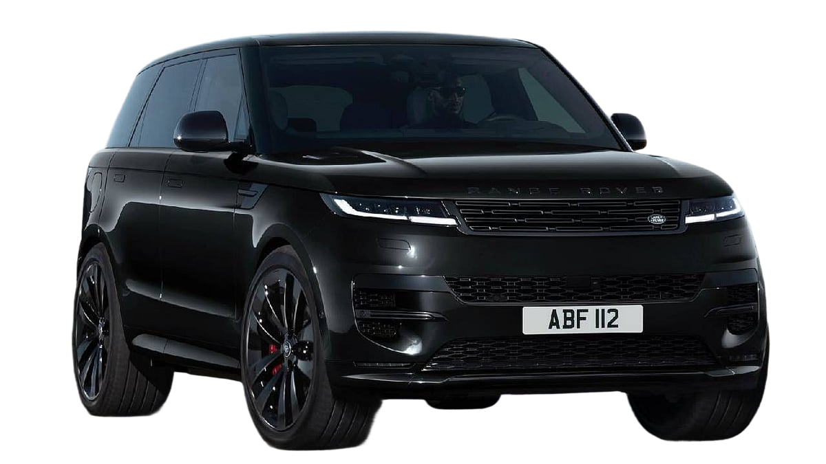 Black luxury Range Rover